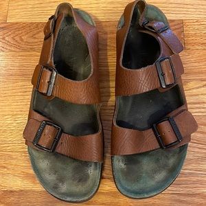 Mephisto mens sandals.